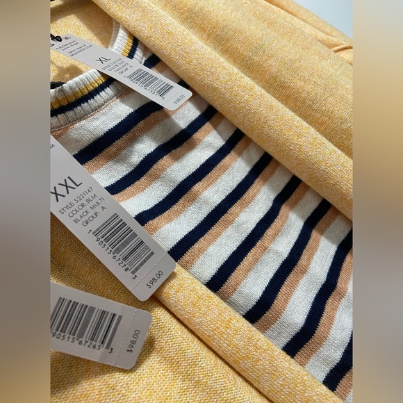 NWT 3-PIECE NIC ZOE SUNDANCE MINDFULLY MADE XL CARDIGAN JACKET SWEATER - Picture 4 of 9